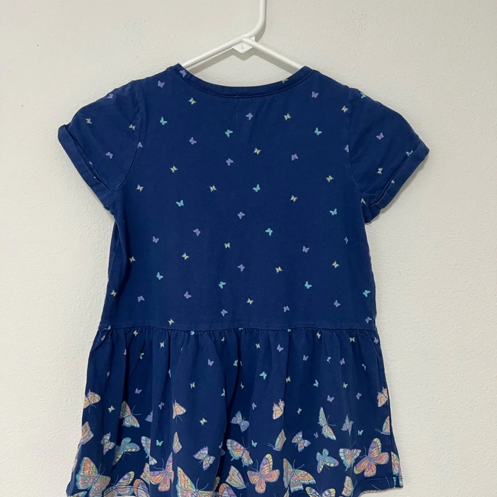 OshKosh B'gosh Blue Butterfly Print Kids Tee